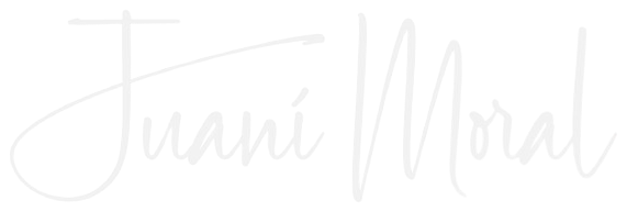 Firma de Juani Moral